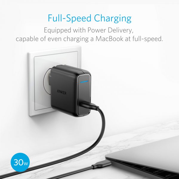 Anker PowerPort Speed 1 USB-C Port Wall Charger