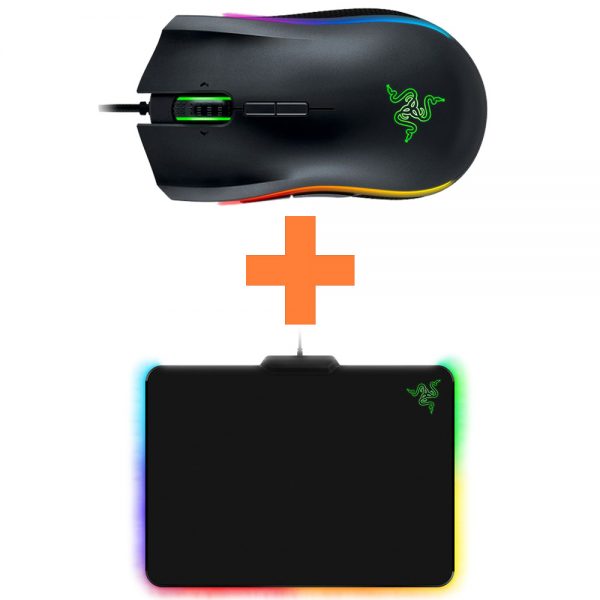 Razer Bundle 2 (Mamba Tournament Edition Mouse + Firefly Cloth Edition Mouse Mat)