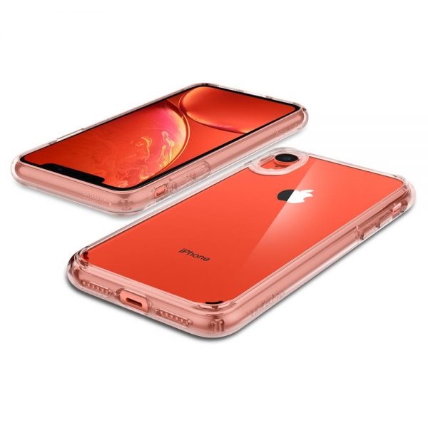 Spigen iPhone XR Case Ultra Hybrid - Rose Crystal