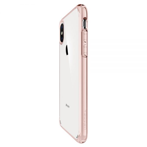 Spigen iPhone XS Max Case Ultra Hybrid - Rose Crystal