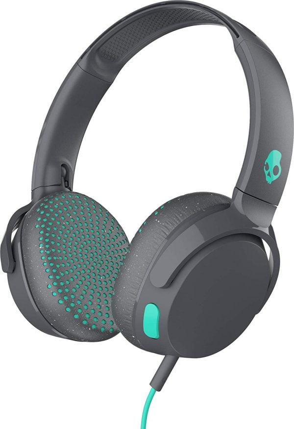Skullcandy Riff On-Ear Headphones with Mic - Grey/Speckle/Miami