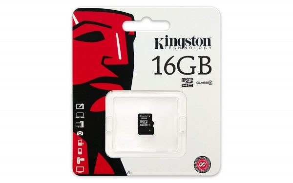 Kingston MicroSDHC Class 4 Memory Card - 16GB