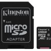 Kingston SDCS Canvas Select Class10 microSD Memory Card - 128GB