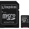 Kingston SDCS Canvas Select Class10 microSD Memory Card - 256GB