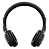 Space SOLO Plus Wireless with Mic On Ear Headphones - Black