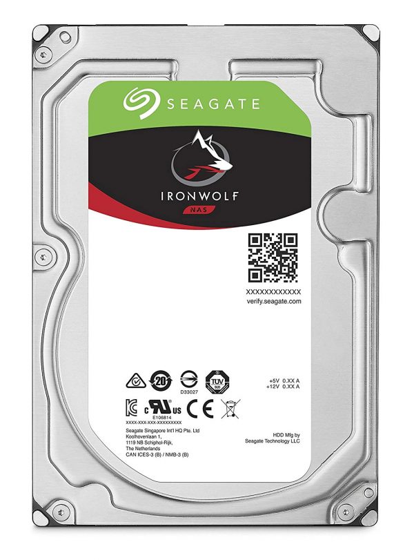 Seagate Iron Wolf Server Storage Internal Hard Drive 3.5" SATA - 6TB