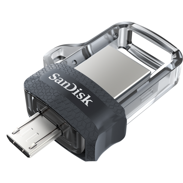 SanDisk Ultra Dual Drive M3.0 Flash Drive for Android Devices - 16GB