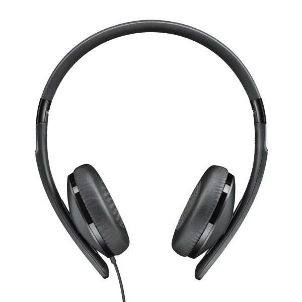 Sennheiser HD 2.20S On Ear Headphones with mic (Black)