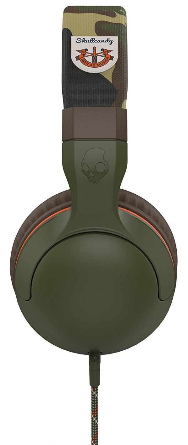 SkullCandy Hesh 2 Headphones With Mic- Camo/Olive