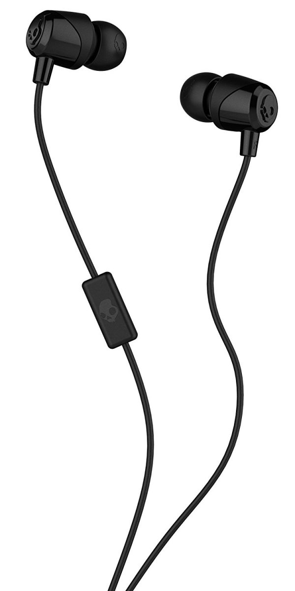 SkullCandy Jib In-Ear Headphones with Mic - Black