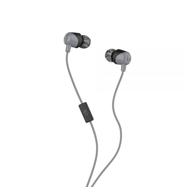 SkullCandy Jib In-Ear Headphones with Mic - Grey