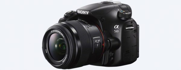 Sony SLT-A58K 20.1 MP α58 A-MOUNT CAMERA WITH APS-C SENSOR