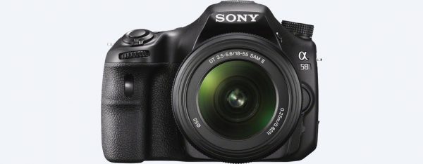 Sony SLT-A58K 20.1 MP α58 A-MOUNT CAMERA WITH APS-C SENSOR