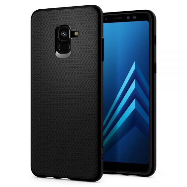 Spigen Samsung Galaxy A8 Plus (2018) Case Liquid Air - Black