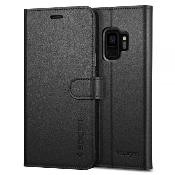 Spigen Samsung Galaxy S9 Case Wallet S - Black