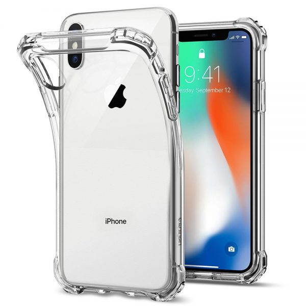 Spigen iPhone X Case Rugged  - Crystal