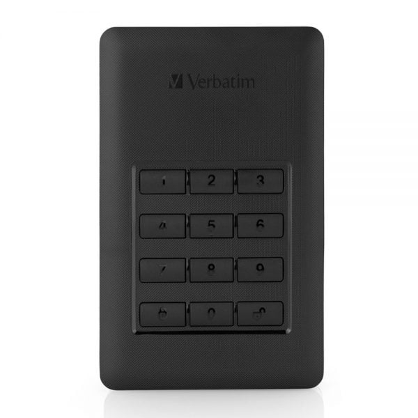 Verbatim Store 'n' Go Secure Portable Hard Disk Drive with Keypad Access