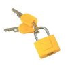 Travel Blue Suitcase Padlock Pack of 2 - Bright Yellow