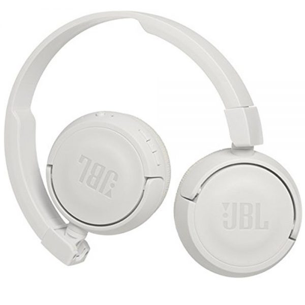 JBL T450BT Wireless Bluetooth On-Ear Headphones - White