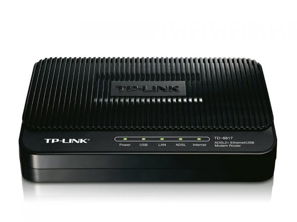 TP-Link TD-8817 ADSL2+ Ethernet/USB Modem Router