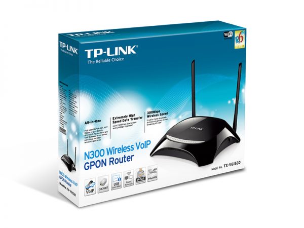 TP-Link TX-VG1530 N300 Wireless VoIP GPON Router