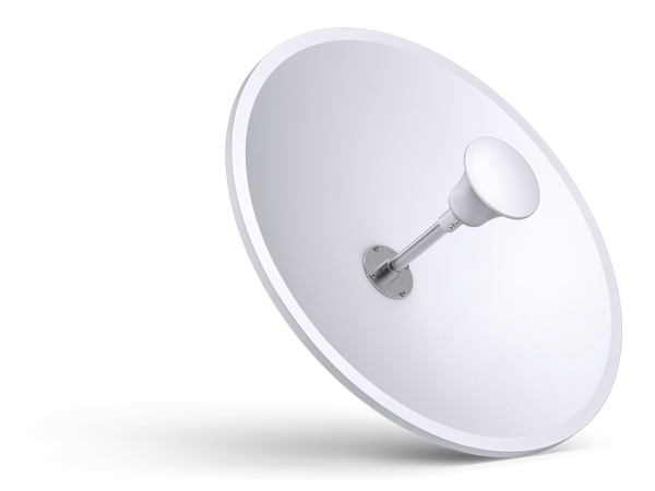 TP-Link TL-ANT2424MD 2.4GHz 24dBi 2×2 MIMO Dish Antenna