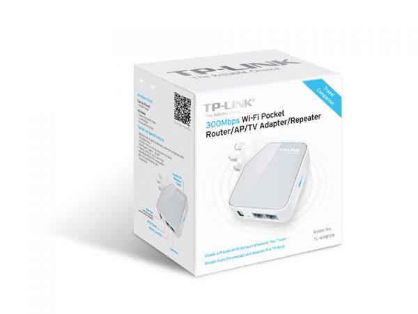 TP-Link TL-WR810N 300Mbps Wi-Fi Pocket Router/AP/TV Adapter/Repeater