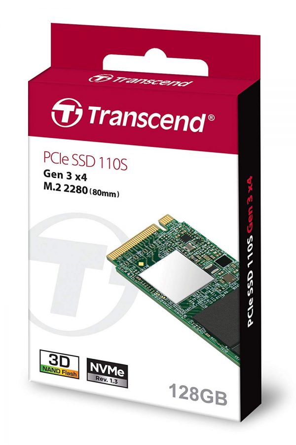 Transcend M.2 PCIe 110S Solid State Drive - 128GB