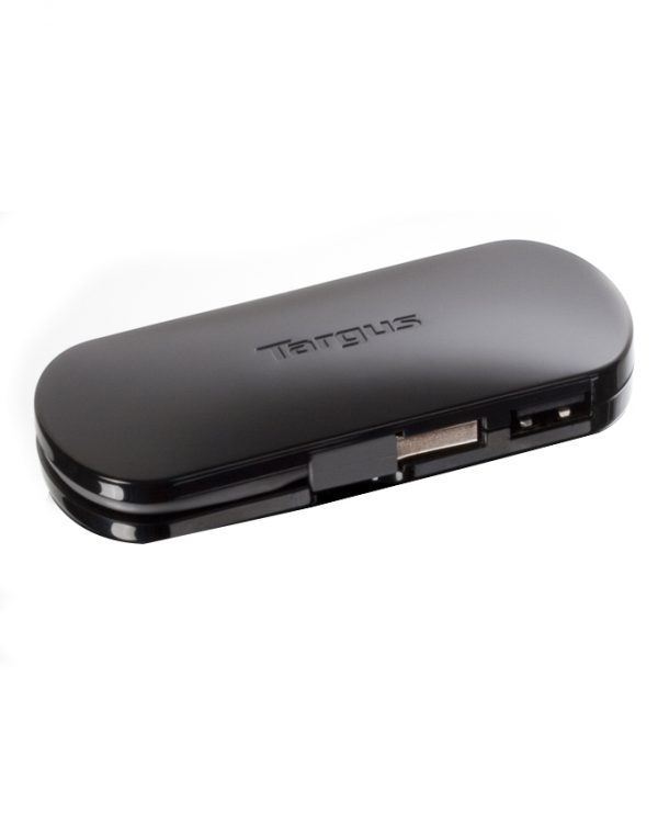 Targus 4-Port Mobile USB Hub - Black