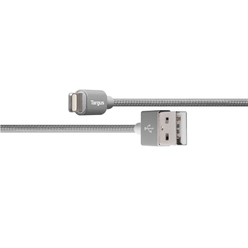 Targus Aluminium Series Lightning to USB Cable - Black