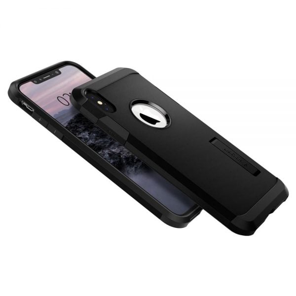 Spigen iPhone XS Max Case Tough Armor - Black