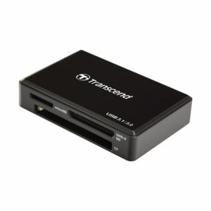 Transcend TS-RDF9K USB 3.1/3.0 Memory Card Reader - Black