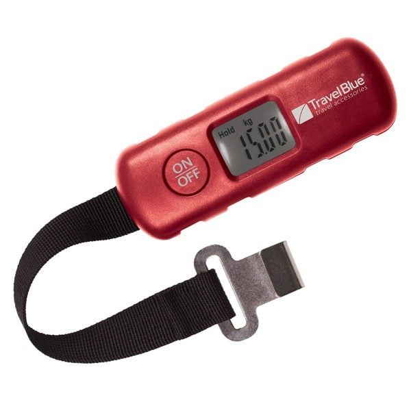 Travel Blue Digital Travel Scales - Red