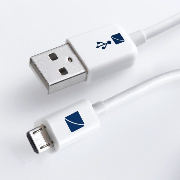 Travel Blue Micro USB 2.0 Data Sync & Charge Cable