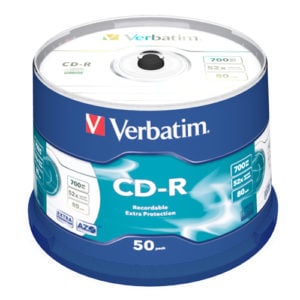 Verbatim CD-R 52X 50pk Bulk