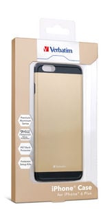 Verbatim iPhone 6 Plus Aluminium Case (Gold)