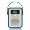 View Quest Retro Mini Bluetooth Speaker & Digital Radio - Teal