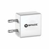 Space Dual Port USB Wall Charger WC-101 - White