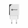 Space Dual USB Port Wall Charger WC-110 White - With IOS Cable