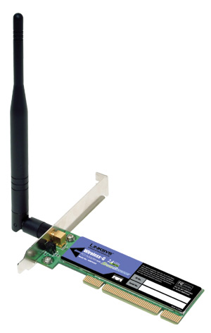 Linksys WMP54GS Wireless-G PCI Adapter with SpeedBooster