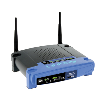 Linksys WRT54GL Wireless Router w/ 4-Port Switch 802.11g.