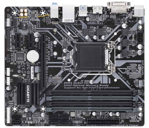Gigabyte Z370M DS3H Intel Z370 Ultra Durable Motherboard
