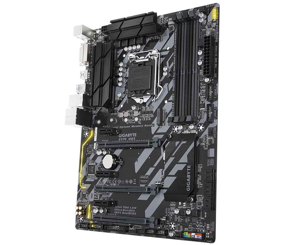 Gigabyte Z370 HD3 Intel Z370 Ultra Durable Motherboard Price in