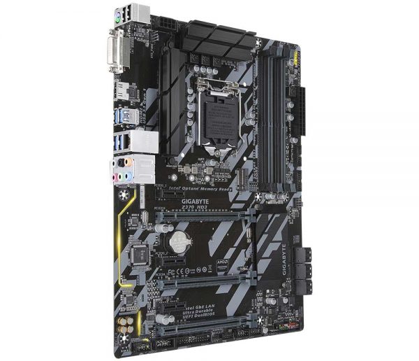 Gigabyte Z370 HD3 Intel Z370 Ultra Durable Motherboard