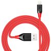 Tronsmart LTA12 Double Braided Nylon Lightning Cable (4ft/1.2M) - Red/Black