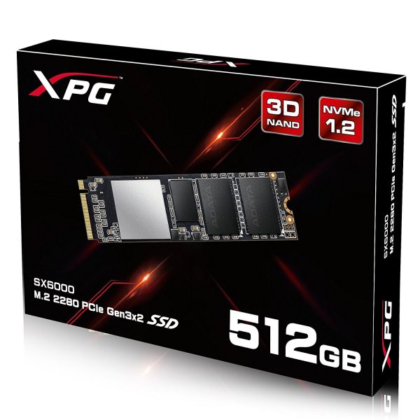 Adata XPG SX6000 Pro PCIe Gen3x4 M.2 2280 SSD - 512GB