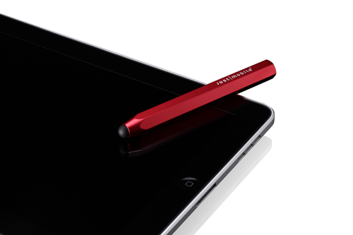 Just Mobile AluPen Designer Stylus for iPad (Red)