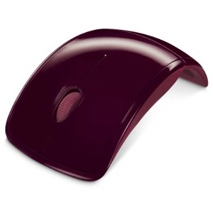Microsoft Arc Mouse (Red)