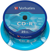 Verbatim CD-R 52X 25pk Spindle