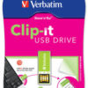 Verbatim Store'n'Go Clip-it USB 2GB (Green)